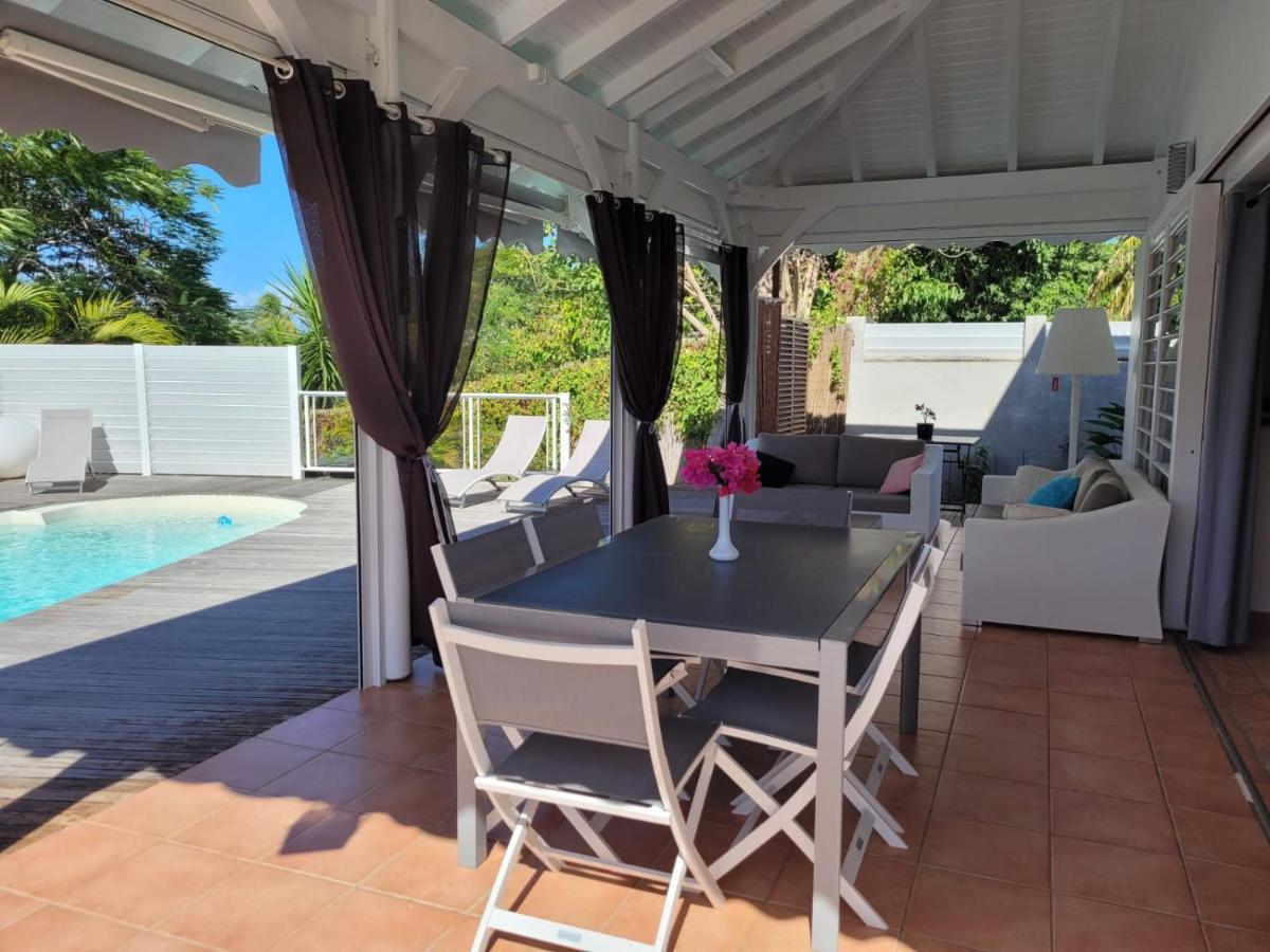 Villa Ste Marthe Avec Piscine, Grande Terrasse, Jardin Intime Et Citerne D'Eau 생프랑수아 외부 사진