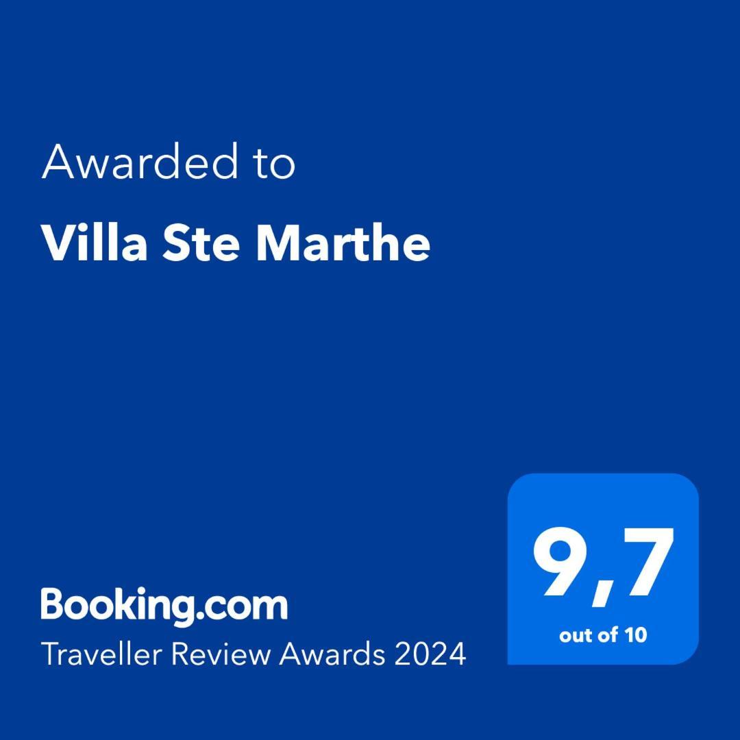 Villa Ste Marthe Avec Piscine, Grande Terrasse, Jardin Intime Et Citerne D'Eau 생프랑수아 외부 사진